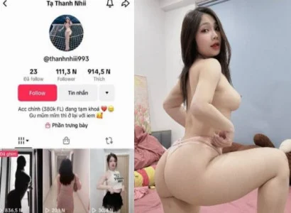 Em gái TikTok thanh nhi lộ clip nóng bỏng, cặc vào sâu không kìm được