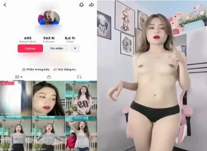 Nện em TikToker da trắng dáng ngon tới khi ra nước mắt