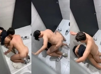 Cảnh nóng xôn xao: cặp đôi địt nhau ngay trong nhà vệ sinh quán bar